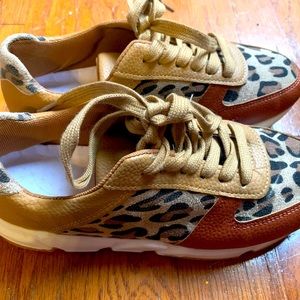 Animal print shoes